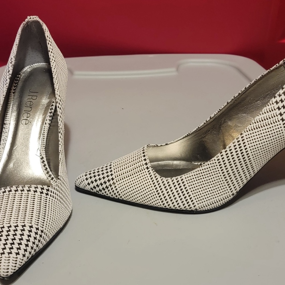 J Renee’ black and white shoes